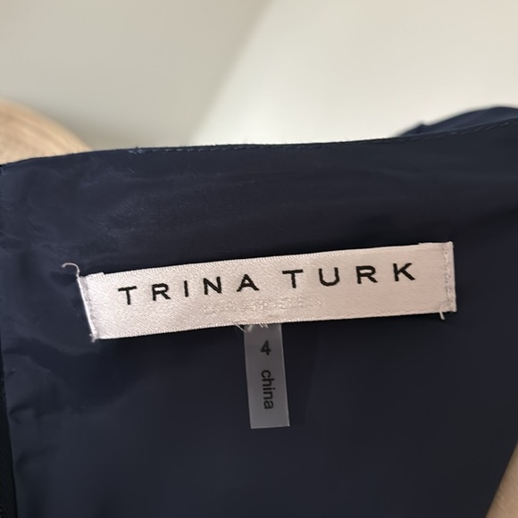 Trina Turk navy blue dress - Picture 8 of 12